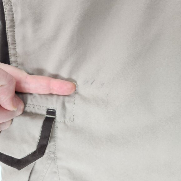 Nike Swim Trunks Mens XXL Tan Black Cargo Hybrid Shorts Utility Board Casual - Picture 4 of 16